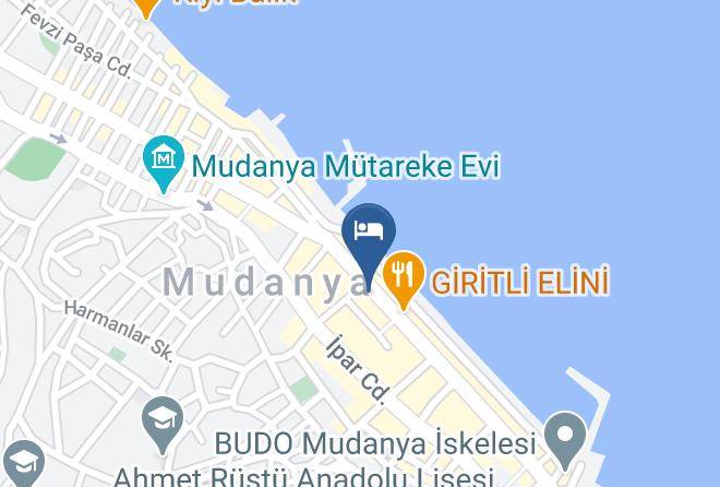 Mudanya - Mudanya Otel Maps