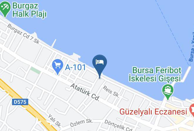 Mudanya - Mudanya Yali Bahce Otel Maps