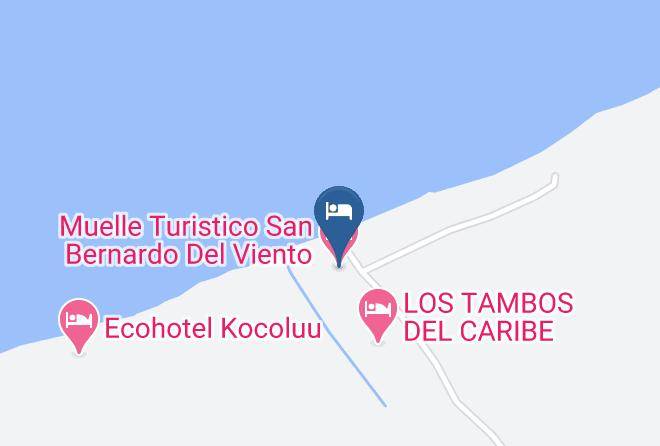 Muelle Turistico San Bernardo Del Viento Map
