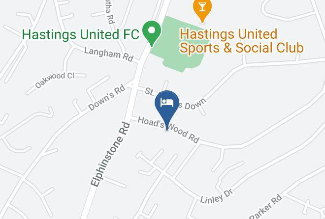 East Sussex - Muffins Bed And Breakfast Maps
