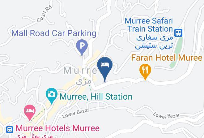 Islamabad - Mughal E Azam Hotel Maps