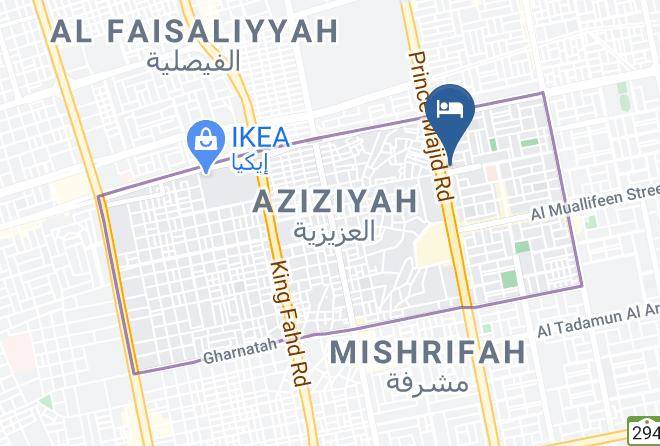 Jeddah - Muhammadiyah Palace Hotel Suites Maps