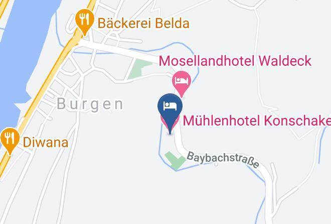 Mayen Koblenz - Muhlenhotel Konschake Maps