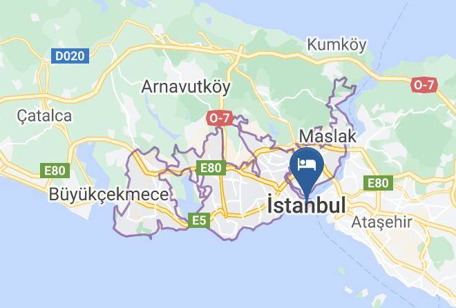 Turk Art Otel Map