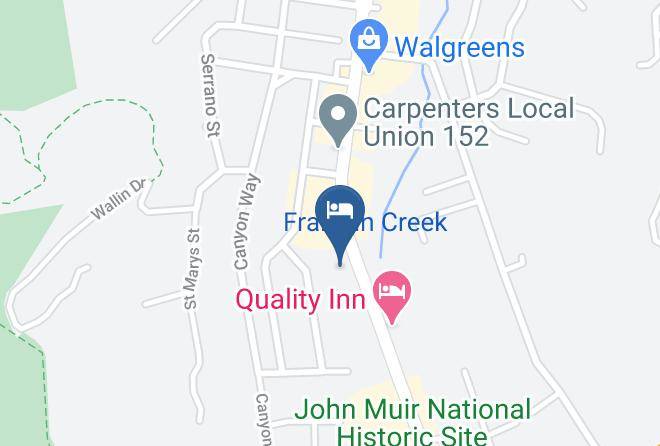 Contrata - Muir Lodge Motel Martinez Maps