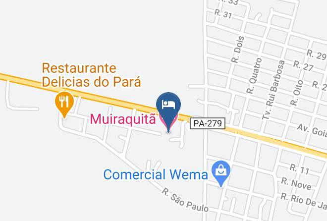 Ourilandia Do Norte - Muiraquita Hotel Maps