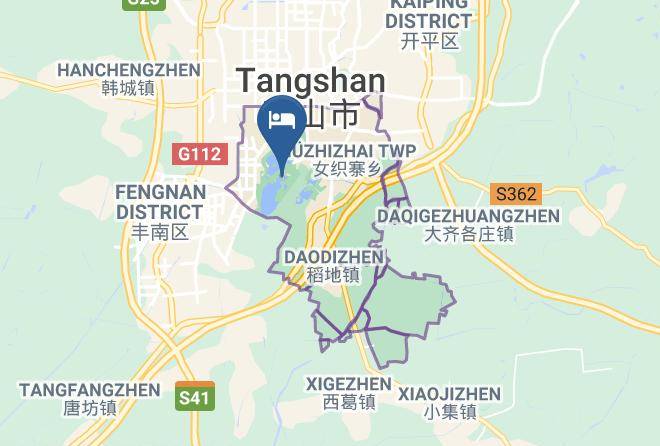 Tangshan - Mujin Ecological Hotel Maps