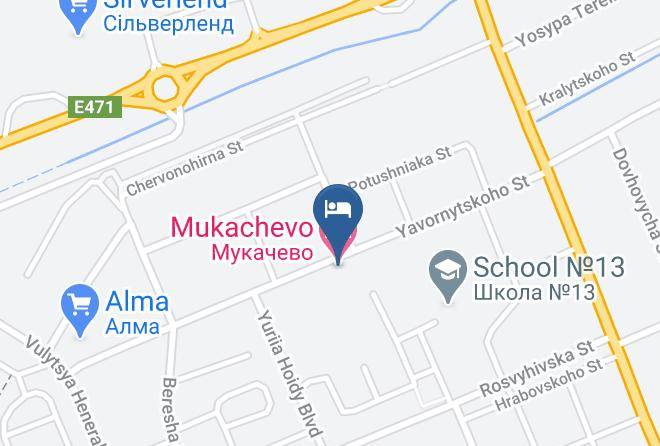 Mukacheve - Mukachevo Maps