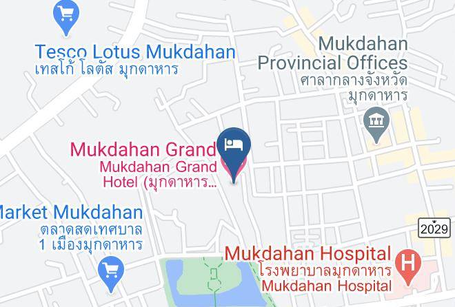 Amphoe Mueang Mukdahan - Mukdahan Grand Hotel Maps