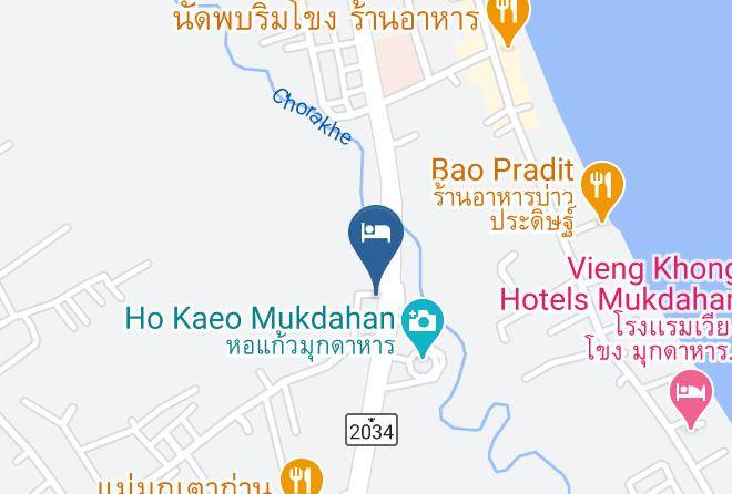 Amphoe Mueang Mukdahan - Mukdaview Hotel Maps