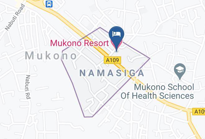 Mukono - Mukono Resort Hotel Maps