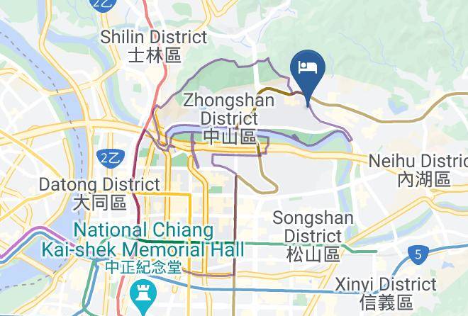 Zhongshan District - Mulan Motel Taipei Maps