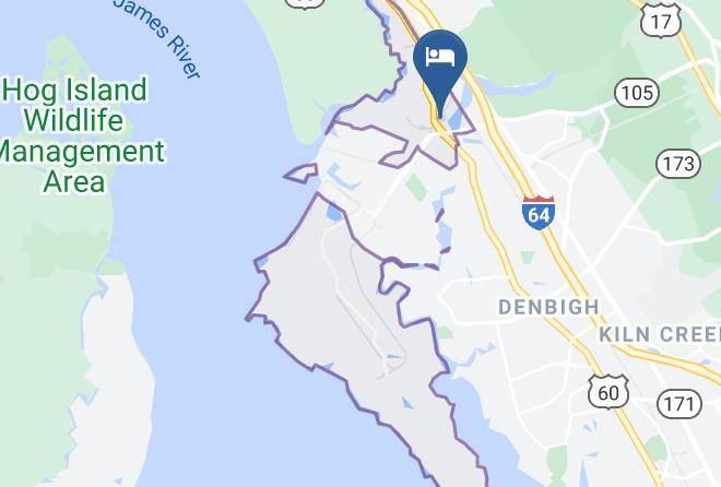 Newport News City - Mulberry Inn Maps