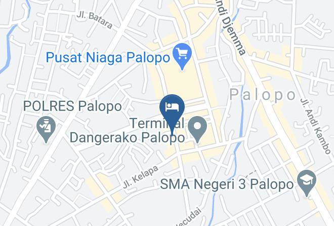 Kota Palopo - Mulia Indah Hotel Maps