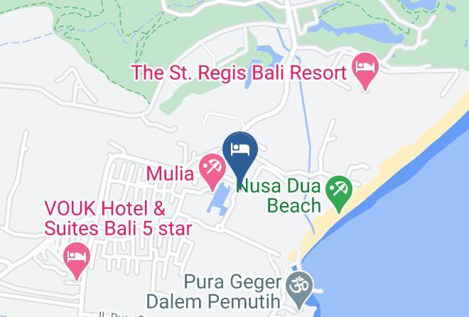 Badung Regency - Mulia Resort Nusa Dua Bali Maps