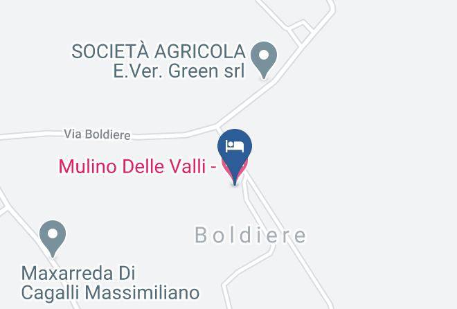 Verona - Mulino Delle Valli Hotel Maps