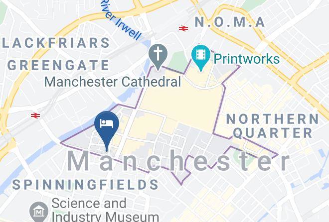 Greater Manchester - Mulligans Maps