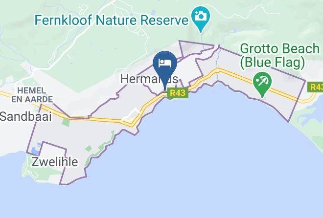 Overberg - Mulligans Guest Lodge Maps