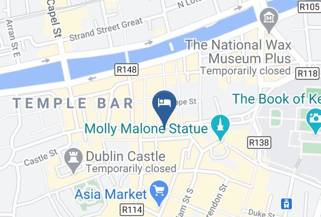 Dublin - Mulligans Hotel Maps