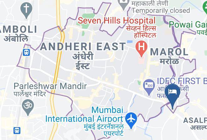 Mumbai - Mumbai Metro The Executive Hotel Maps