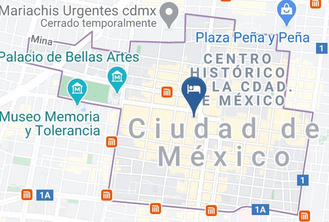 Cuauhtemoc - Mumedi La Embajada Del Diseno Maps