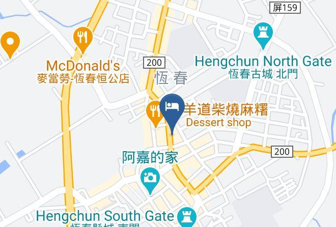 Pingtungnty - Wangfei Hotel Maps