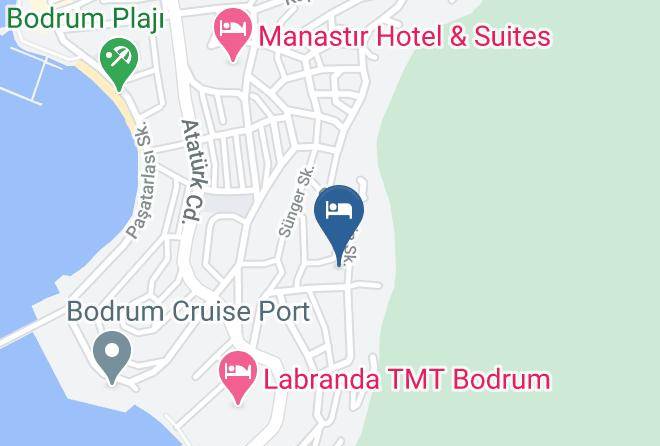 Bodrum - Munahan Hotel Maps