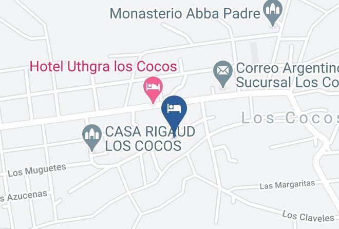 Punilla Department - Munay Posada Y Cabana Maps