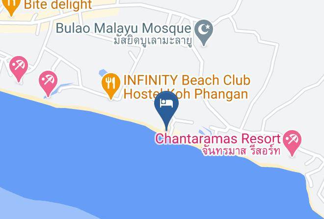 Amphoe Ko Pha Ngan - Munchies Resort Maps