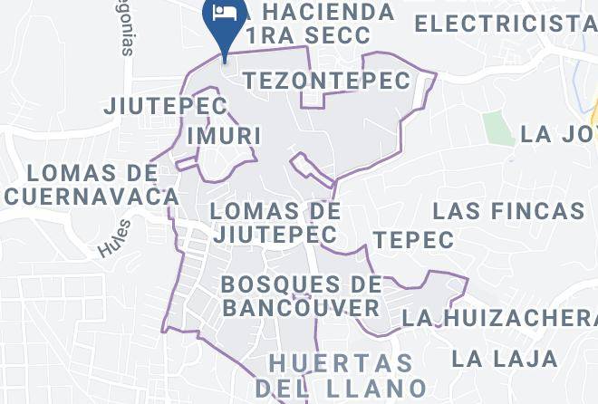 Jiutepec - Hotel Huayacan Maps