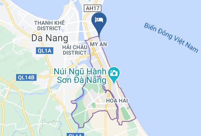 Mung Thanh Luxury Da Nang Hotel Map
