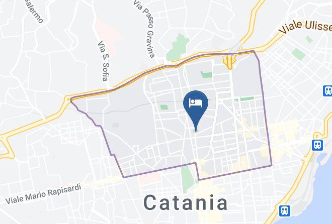 Catania - Mungibeddu Organic B&b Maps