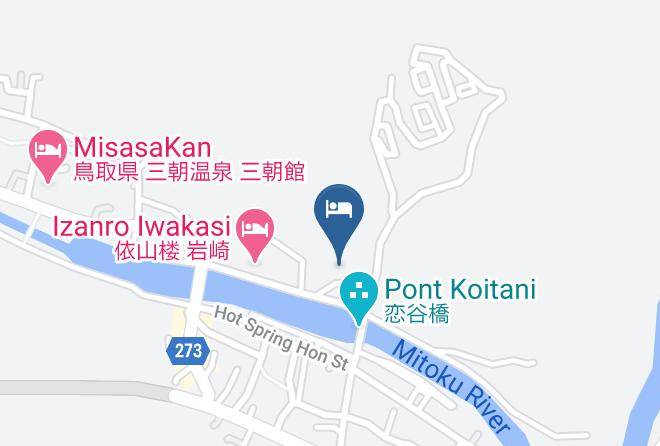 Misasa Towntohaku District - Municipal Kokuminshukusha Blanc Monoclonal Misasa Maps