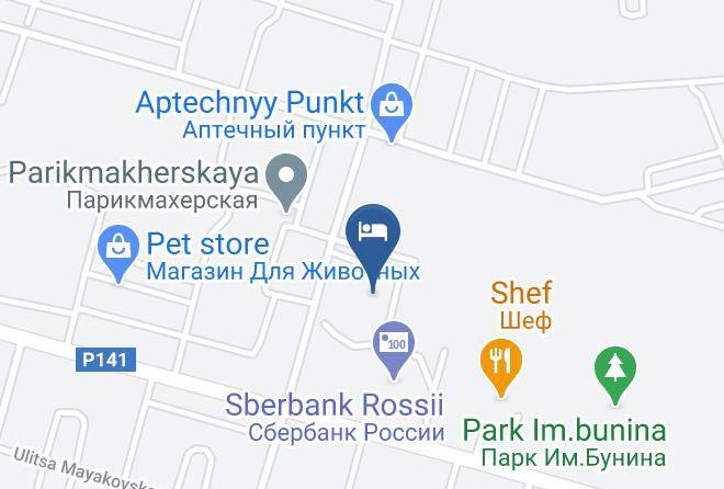 Municipal Unitary Enterprise Mo Efremov Hotel Complex Efremov Map