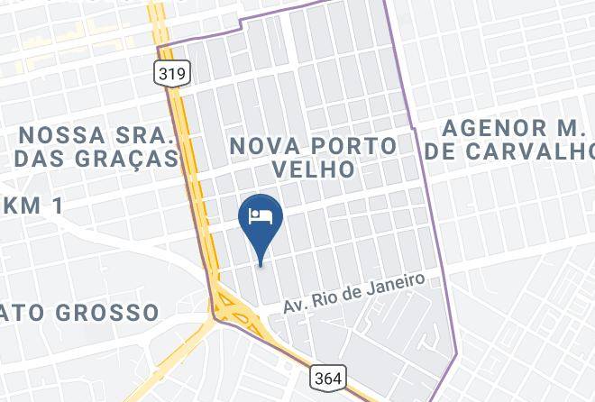 Porto Velho - Munique Hotel Maps