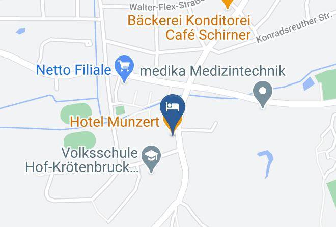 Hof - Hotel Munzert Maps