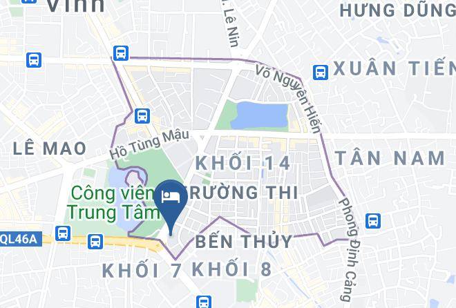 Vinh - Muong Thanh Grand Phuong Dong Hotel Maps