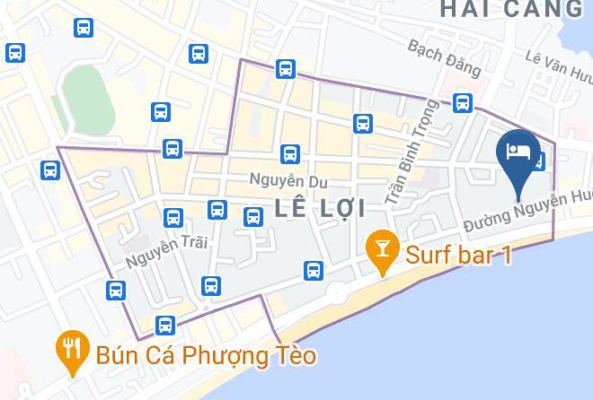 Quy Nhon - Muong Thanh Quy Nhon Hotel Maps