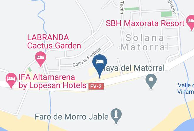 Las Palmas - Mur Hotel Faro Jandia Fuerteventura Maps
