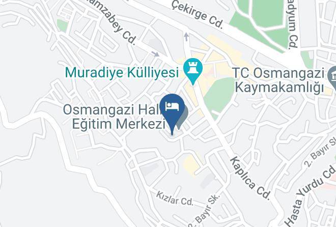 Osmangazi - Muradiye Uygulama Oteli Maps