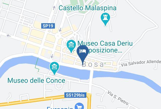 Oristano - Muraglia Vecchia Holiday Home In Bosa Maps