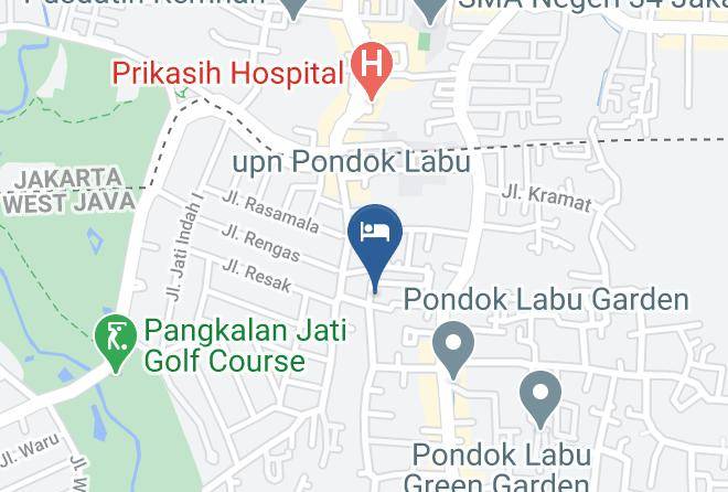 Depok - Murai 101 Hostel Maps