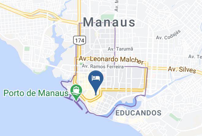 Manaus - Mural Living Locacoes E Hotelaria Maps