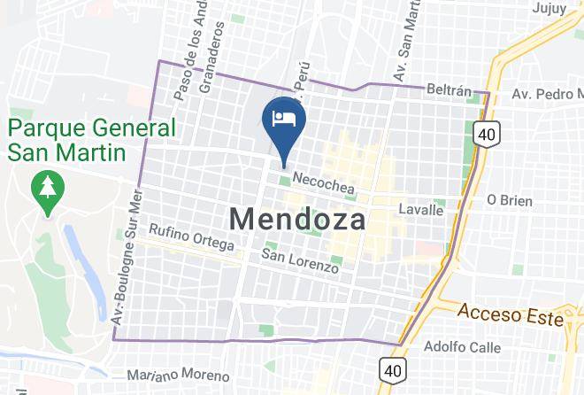 Mendoza - Hotel Windsor Maps