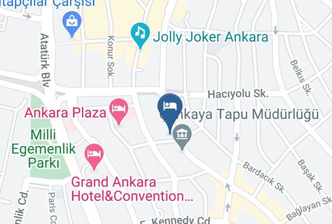 Cankaya - Murat Otel Maps
