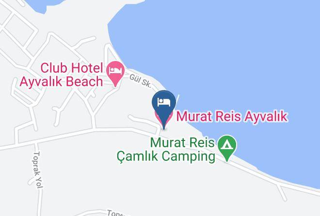 Murat Reis Ayvalik Map