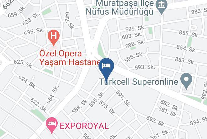 Muratpasa - Muratpasa Elit Otel Maps