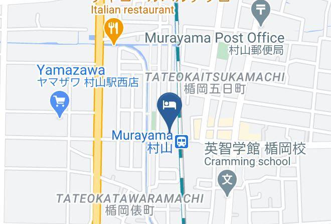 Murayama City - Murayama Nishiguchi Hotel Maps