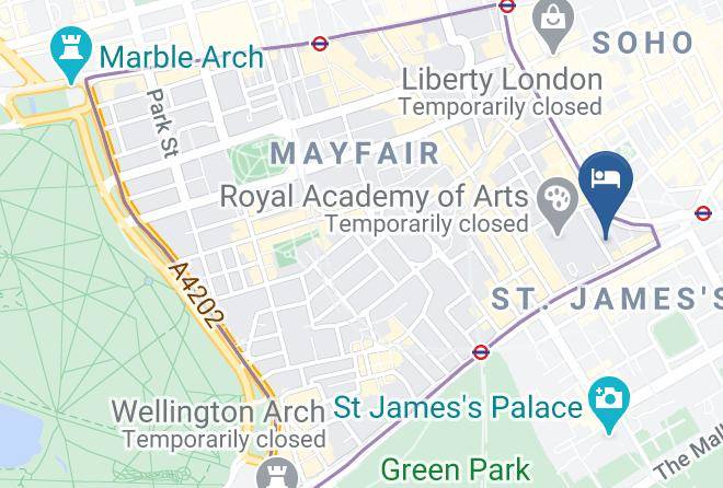 London - Murger Hanhan Sackville Street Maps