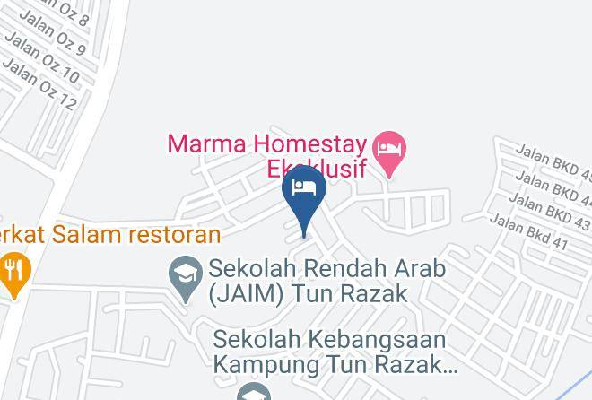 Melaka Tengah - Murni Guesthouzz Maps